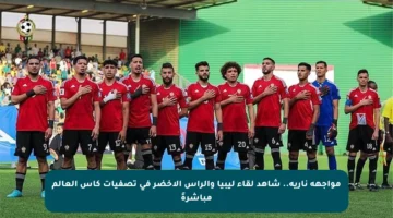 مواجهة نارية.. شاهد لقاء ليبيا والرأس الأخضر في تصفيات كأس العالم مباشرةً